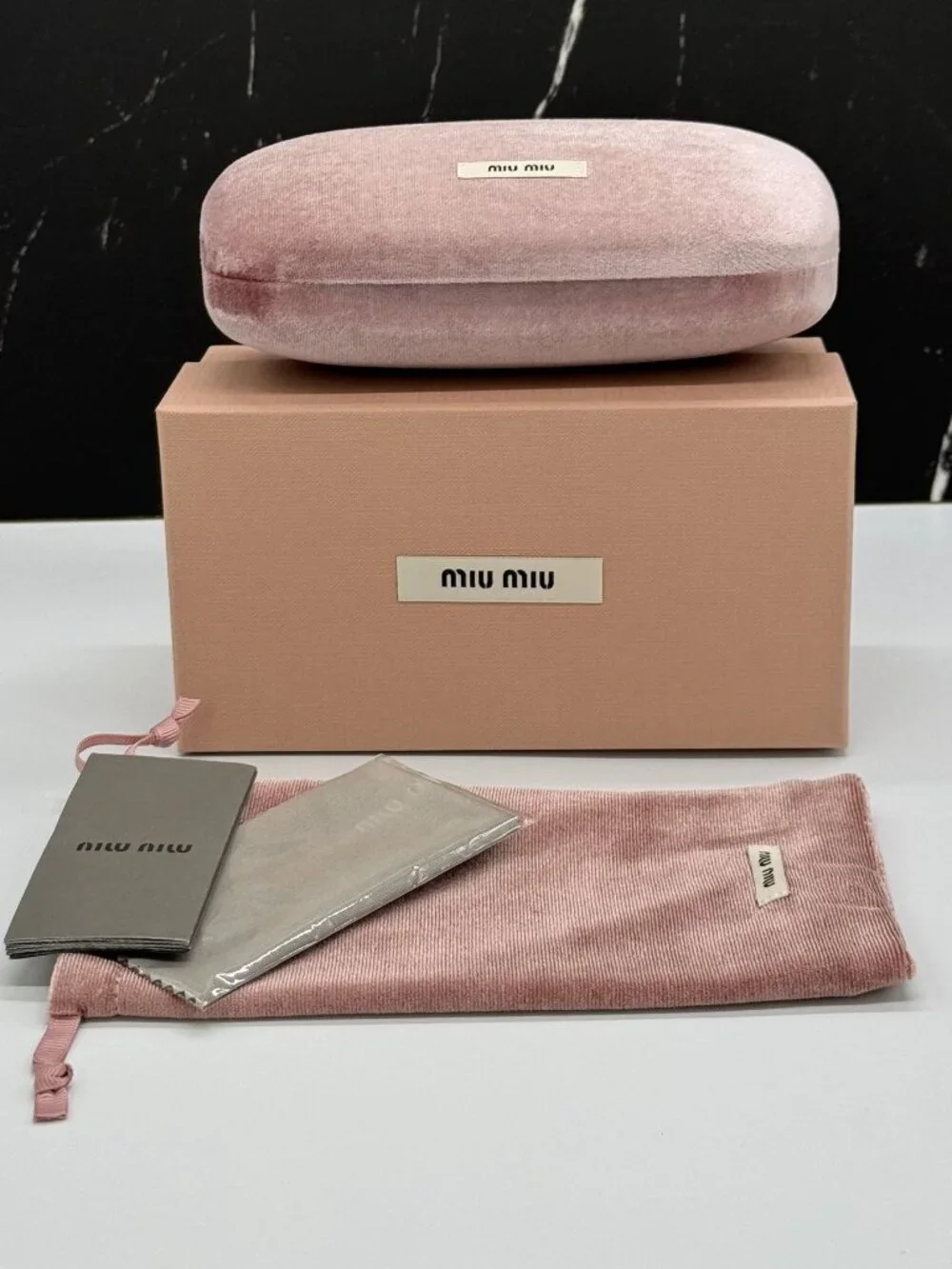 New Miu Miu SMU B13S 27L10Y Square Women Sunglasses MUB13S